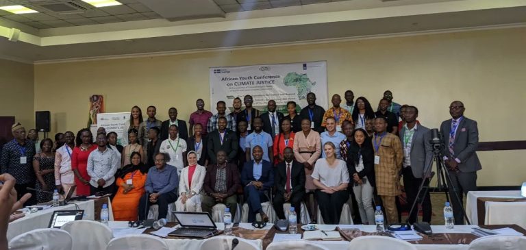 African Youth Conference on Climate Justice at the sidelines of CHOGM Conference.