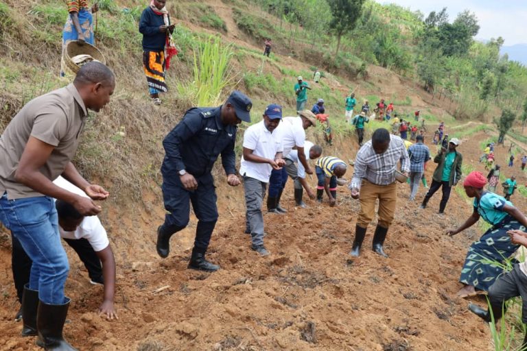 Ngororero District Embraces Climate-Smart Agriculture with New Inputs of Improved Bean Seeds, Launches Agricultural Season